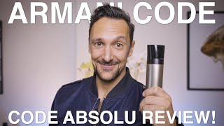 Armani Code Absolu Review Best Mens Fragrance From The Code Collection of Fragrances [upl. by Zeiger253]