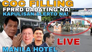 BALPINAS IS LIVE NOW COC FILLING MANILA HOTEL RIZAL PARK MANILA [upl. by Hamil]