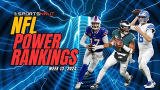 NFL Week 13 Power Rankings Lions ROAR to 1 Eagles Soar amp Bills Dominate [upl. by Bushweller115]