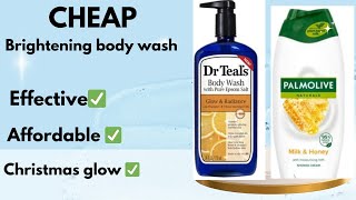 CHEAP BRIGHTENING BODY WASHES FOR GLOWY SKIN TONE [upl. by Bohlen]