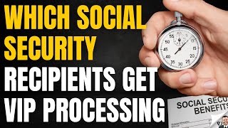 VIP Social Security Benefit Processing [upl. by Ahkos]