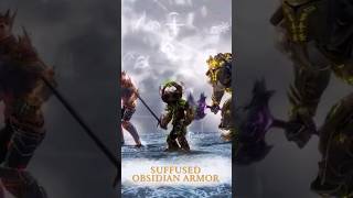 GW2 Legendary Obsidian Armor  T2 Suffused  Preview [upl. by Anaimad]