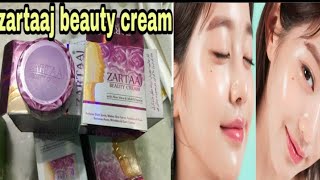 zartaaj beauty cream dark spots dark circles acne wrinkles side effects review [upl. by Nottap]