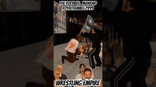 The Rock vs Mankind Royal Rumble 1999 in Wrestling Empire be like 👀 [upl. by Anneliese]