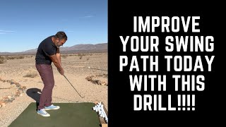 THE SWING PATH DRILL For Consistent amp Powerful Golf Swings Learn The Drill amp Play Better Today [upl. by Perry]