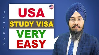 USA 🇺🇸 STUDY VISA VERY EASY  STUDY VISA UPDATES 2024  USA CANADA UK [upl. by Ona]