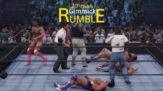 20Man Gimmick Royal Rumble [upl. by Renae]