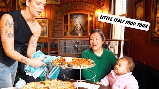 Food tour of Melbourne’s Little Italy  Where to find awesome pizza gelato and Italian treats [upl. by Tommy372]