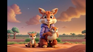 Red Kangaroo Song  Fun Nursery Rhyme for Kids amp Babies [upl. by Mesics107]