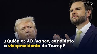 ¿Quién es JD Vance candidato a vicepresidente de Trump [upl. by Eittam]