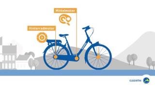 Gazelle EBike Wie funktioniert ein ElektroFahrrad [upl. by Annmarie203]