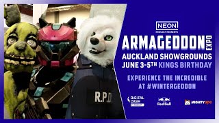 Milkshake Attends Auckland Armageddon Expo 2023 [upl. by Jammal]