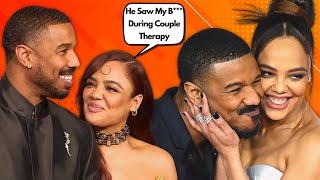 Tessa Thompson Calls Friendship w Michael B Jordan Deep [upl. by Clemente]