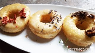 VEGAN DONUTS ANYONE  Connies RAWsome kitchen  OR A PIZZA CRUST [upl. by Sellihca332]