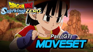 Pan GT Moveset DRAGON BALL Sparking ZERO  4K 60FPS [upl. by Vahe]