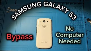 Samsung Galaxy S3 FRP Bypass Without Computer [upl. by Jewell]