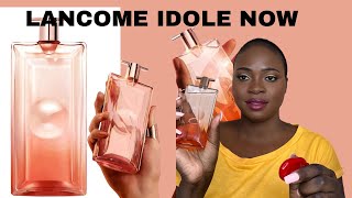 NEW LANCÔME IDOLE NOW PERFUME REVIEW lancome idolenow idole [upl. by Adyahs69]