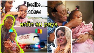 ON ENTRE AU CAMEROUN 🇨🇲SANS PASSEPORT 🫨 Rencontre tres émouvante avec la famille à laéroport [upl. by Irat]