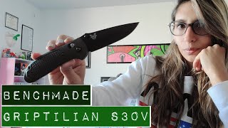 Benchmade Griptilian 551 S30V Blackout [upl. by Inalial141]