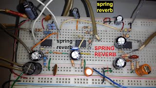 Spring Reverb Drive ESP Circuit 5 and Circuit 5A [upl. by Kcirdlek]