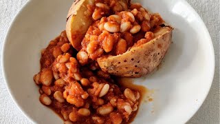 BBQ Baked Beans On the hob [upl. by Matlick]