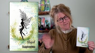 Celeste’s Magical Inspiration by Tracey Dutton  A Lavinia Stamps Tutorial [upl. by Aihceyt]