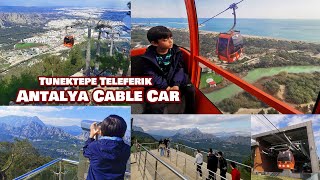 Tunektepe Teleferik Antalya Cable Car Turkey [upl. by Rush843]