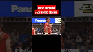 Speake keras Rivan Nurmulki di Liga Jepang volleyball rivannurmulki [upl. by Eirrotal699]