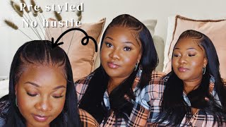 This Viral Pre Styled Wig Is All You Need Honest Review ALIPEARL HAIR [upl. by Lowndes]