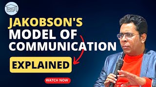 Jakobsons Model of Communication Explained [upl. by Aiet]