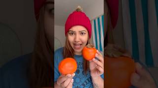 জাপানের কাকি এখন জার্মানিতে।। Abroad life in Germany ll persimmon fruits [upl. by Hulburt]