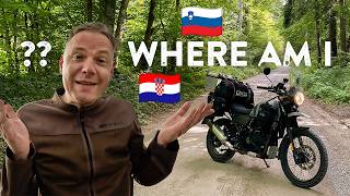 Von Zagreb bis ans Meer eine Abenteuerreise mit der Royal Enfield Himalayan Part2 motorcycle [upl. by Sasnett176]