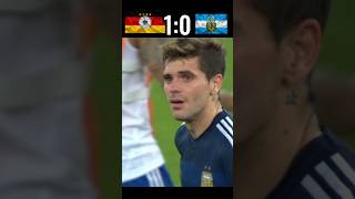 Germany Vs Argentina 2014🔥 Final shorts football worldcup  messi [upl. by Leffen]