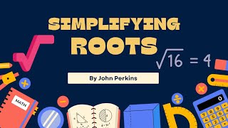 EXPONENTS SIMPLIFYING ROOTS [upl. by Ellenyl]