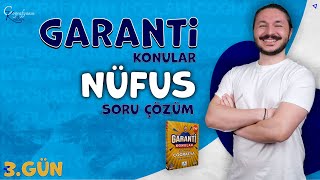 6 GÃœNDE TYT  MSÃœ COÄRAFYA 2025 ğŸ“• GARANTÄ° KONULAR KAMPI3 ğŸŒ NÃœFUS SORU Ã‡Ã–ZÃœMÃœ [upl. by Isaak]