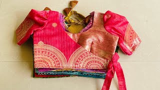 Blouse Ki designs Back Neck Designs for blouse  New Model Blouse Designs  Designer Blouse Design [upl. by Derr]