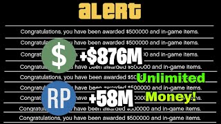 UNLIMITED MONEY GLITCH IN GTA 5 ONLINE 20000000 PS4PS5XBOX amp PC [upl. by Nauwaj]