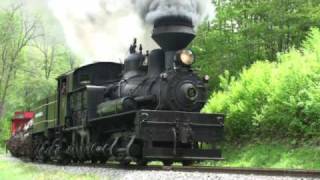 Geared Steam Locomotives in Cass WV [upl. by Farah]