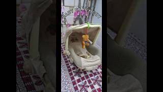 MULTIPURPOSE BABY CARRY COT baby babycot babystuff firstcryhaul babybathtub babyswing shorts [upl. by Nairad]