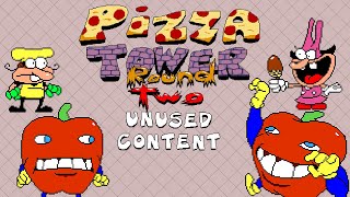 Pizza Tower Round 2 Unused Content [upl. by Lelith785]