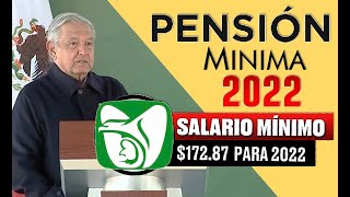 Esta será la PENSIÓN MÍNIMA IMSS 2022 Usted debe contratar MODALIDAD 40 [upl. by Ikcim]