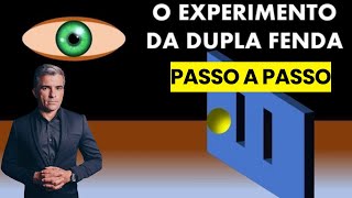 Experimento da Dupla Fenda  Explicação Definitiva [upl. by Nnylak468]