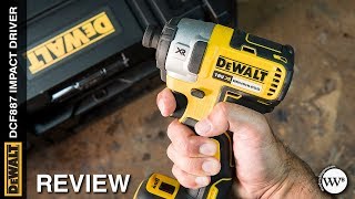 DEWALT DCF887 Brushless Impact Driver Review [upl. by Iran596]