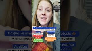 FRENCH CANADIANS QuebecersQuebecois when learning English  pronunciationtips eslhelp [upl. by Patrizia]