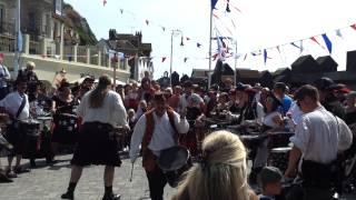 Hastings pirate day The Pentacle drummers [upl. by Aiclid406]