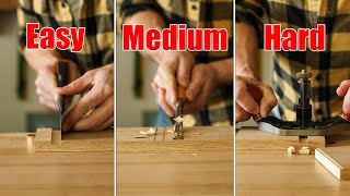 Hand tool woodworking is easier than you think [upl. by Nogras821]