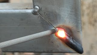 not many know the secret technique of welding square galvanized tubes [upl. by Onyx]