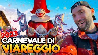 Esploriamo TUTTO IL CARNEVALE di VIAREGGIO 2023 [upl. by Asoral]