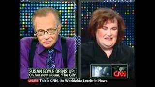 Susan Boyle on quotLarry King Livequot Dec 17 2010 [upl. by Sivek665]