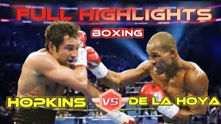 quotIts Historyquot Oscar De La Hoya vs Bernard Hopkins  For Undisputed Champion  Full Highlights [upl. by Olds596]